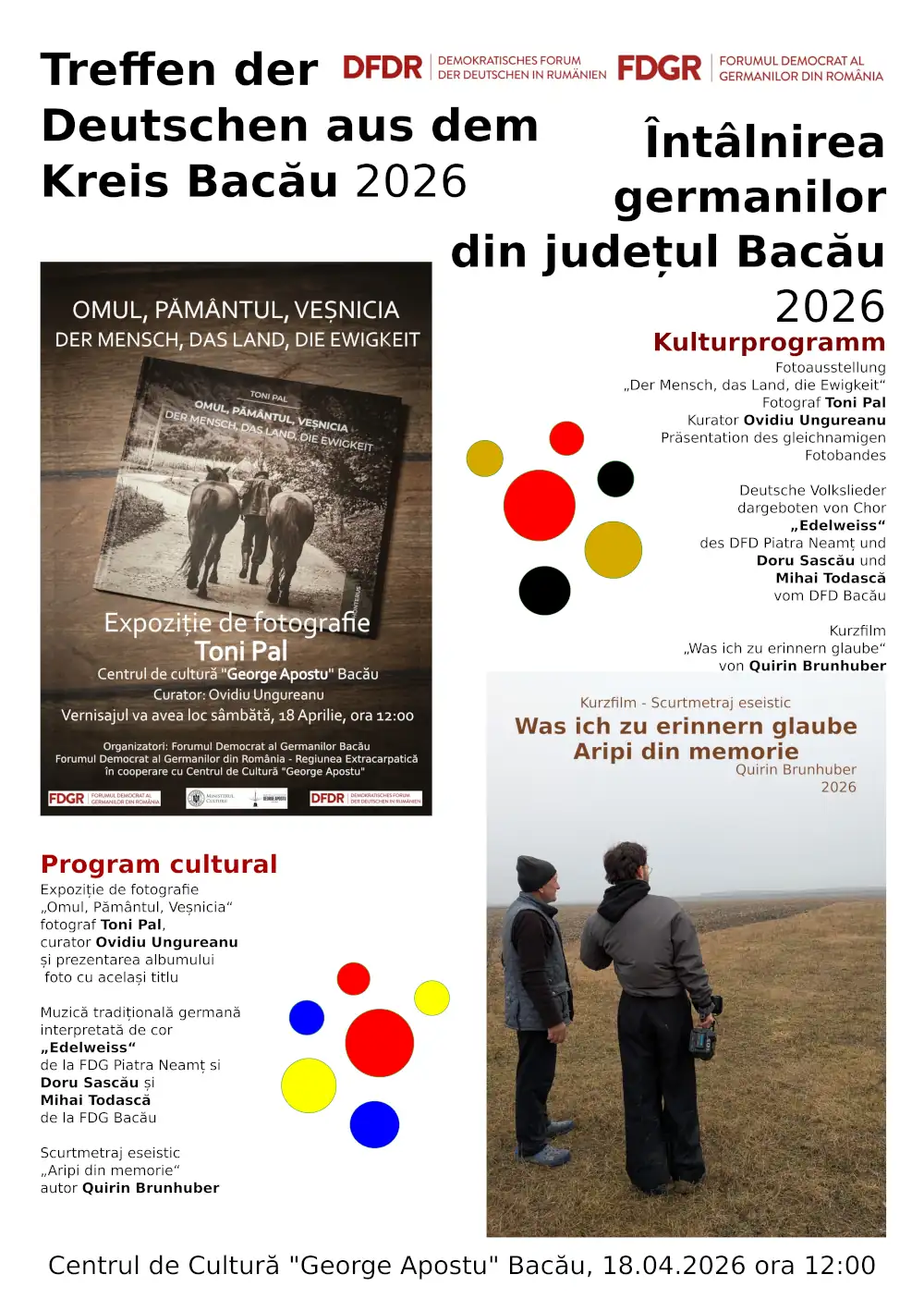2026 04 DF Treffen Deusche Bacau Plakat Final