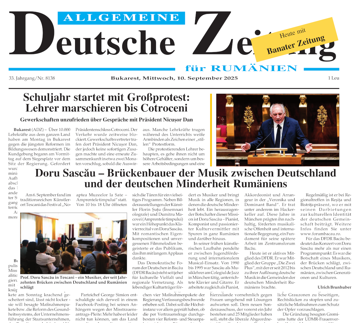 Artikel ADZ Doru Sascau Tescani 2025