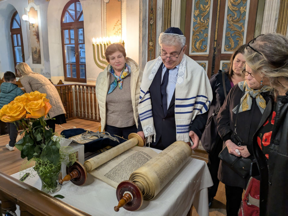 Hainrich Brief mit Tora